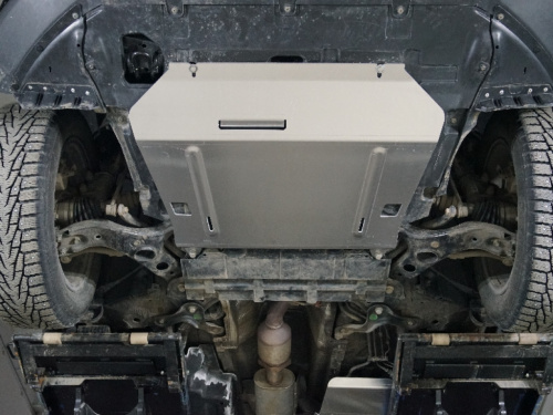 Защита картера двигателя и КПП Geely Atlas Pro I 2021- V-1.5T 4WD Арт. ZKTCC00529
