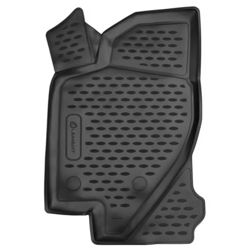 Коврики в салон Datsun Mi-Do 2013-2021 Хэтчбэк 5 дв., полиуретан 3D Element, Черный, передний левый Арт. NLC.3D.94.04.210k.FL