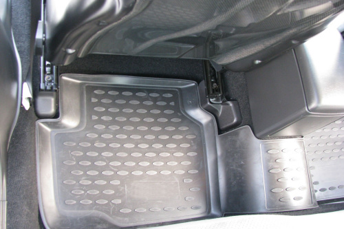 Коврики в салон Subaru Impreza II (GD/G11) 2000-2002 Универсал, полиуретан Element, Черный, Арт. NLC.46.12.210