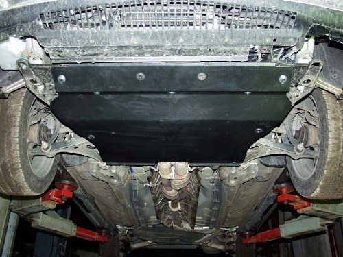 Защита картера двигателя и КПП Alfa Romeo 166 (936) 1998-2007 Седан V-2,0; 2,5; 3,0; 3,2; 2,4JTD Арт. 01.0489