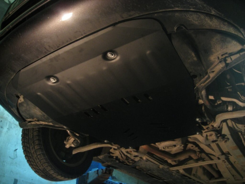 Защита картера двигателя и КПП Audi A4 III (B7) 2004-2009 Седан V-1,8; 2,0TDi МТ; 1.9TDI Арт. ALF3034st