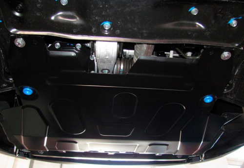 Защита картера двигателя и КПП Ravon Gentra 2015-2018 Седан V-1,5 МТ, AT Арт. 2461 V2