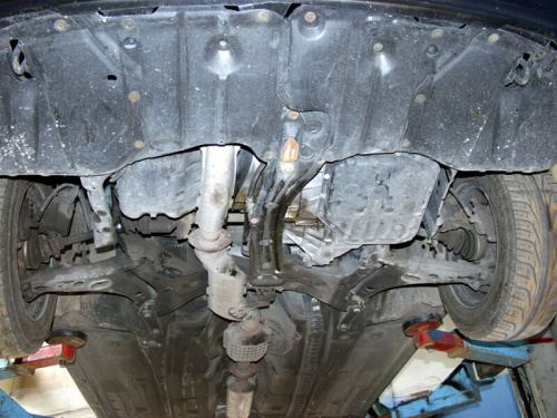 Защита картера двигателя и КПП Toyota Carina E (T190) 1992-1996 Седан V-1,6;1,8;2,0;2,0D;2,0TD Арт. 24.0045
