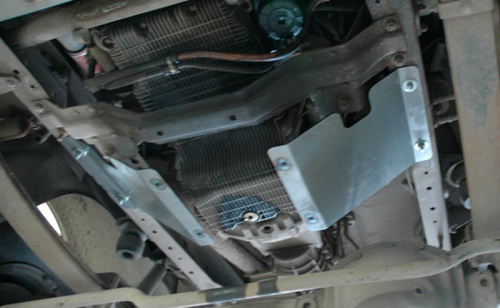 Защита картера двигателя ГАЗ Соболь 2217 1998-2002 Микроавтобус V-2,8 МТ4wd Арт. 27.2584