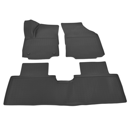 Коврики в салон Chevrolet Equinox III 2017-2021 Внедорожник 5 дв., полиуретан 3D Norplast, Черный, Арт. NPA10C12380