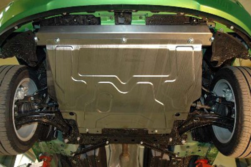 Защита картера двигателя и КПП Mazda Demio III (DE) 2007-2014 Хэтчбэк 5 дв. V-1,3; 1,5 Арт. 12.1415