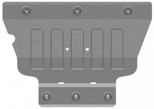 Защита картера двигателя и КПП Skoda Octavia III (A7) 2013-2017 Универсал V-1,4 МТ; 1,4 TSI МТ; 1,6 MPI  МТ; 1,8 TSI  МТ; 1,8 TSI DSG Арт. 21.2483