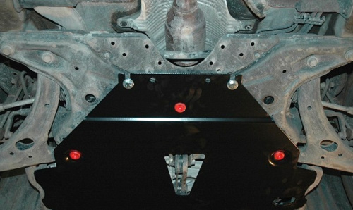 Защита картера двигателя и КПП Toyota Prius II (XW20) 2005-2011 рестайлинг Лифтбек V-1,5 hybrid Арт. 24.1819