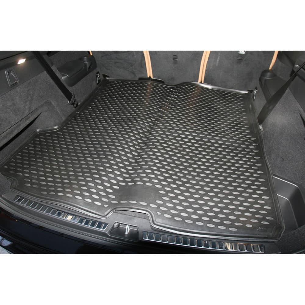 Коврик в багажник Volvo XC90 II 2014-2019, полиуретан Element, Черный, 5/7 мест длинный Арт. CARVOL00004