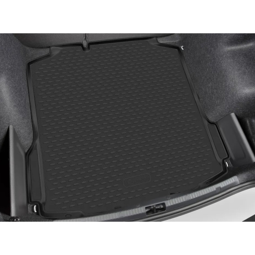 Коврик в багажник Hyundai Elantra VII (CN7) 2020-, полиуретан Element, Черный, Арт. ELEMENTA0N095B10