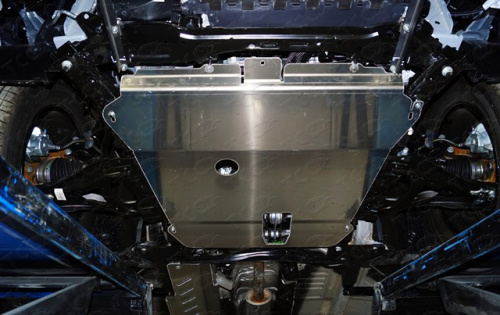 Защита картера двигателя и КПП Renault Arkana 2019- Внедорожник 5 дв. Арт. ZKTCC00425