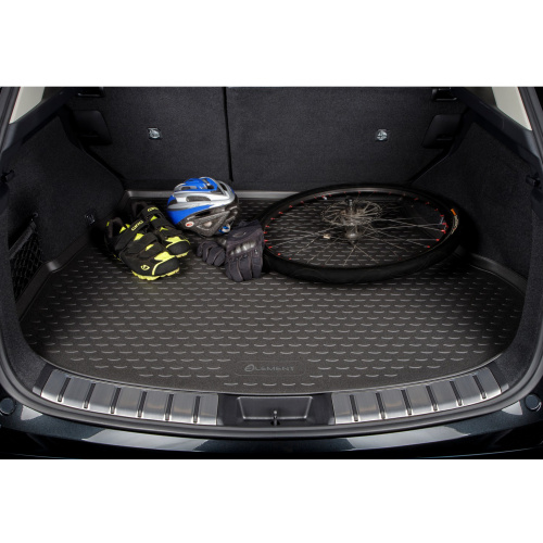 Коврик в багажник Volkswagen Passat (B7) 2010-2015 Универсал, полиуретан Element, Черный, Арт. NLC.51.34.B10