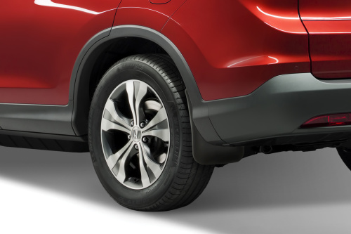 Брызговики Honda CR-V IV 2014-2018 рестайлинг Внедорожник 5 дв., задние, полиуретан Арт. NLF1815E13