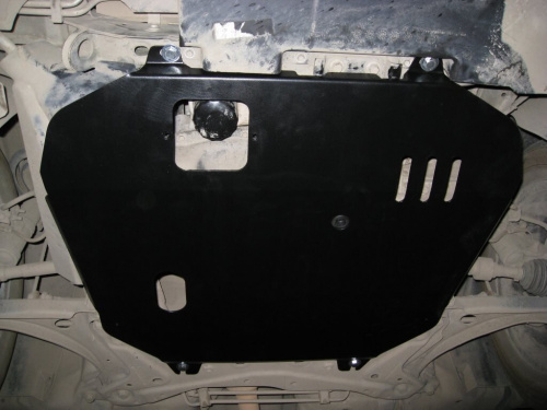 Защита картера двигателя и КПП Dodge Caliber I 2006-2009 Хэтчбэк 5 дв. V-1,8 Арт. ALF3305st