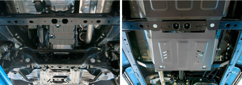 Защита раздатки Toyota Hilux VIII 2015-2020 Пикап 4WD; не для Euro6 Арт. 2333571216