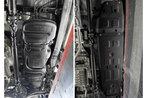 Защита топливного бака JAC T6 2015- Пикап V-2.0 МКПП 4WD 2018- Арт. 111092111