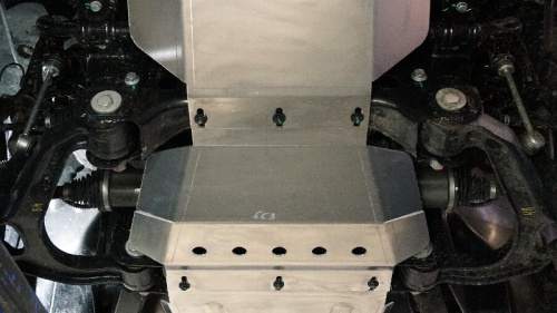 Защита картера двигателя BAIC BJ40 II 2023- V-2.0L, 4WD Арт. ZKTCC00663