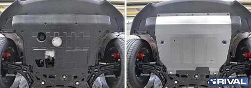 Защита картера двигателя и КПП Geely Coolray I 2019-2023 V - 1.5 для а/м с 2020- Арт. 33319221