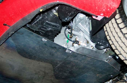 Защита картера двигателя и КПП Alfa Romeo 147 I 2000-2004 Хэтчбэк 3 дв. V-1,6; 2,0; 3,2; 1,9JTD Арт. 01.0422