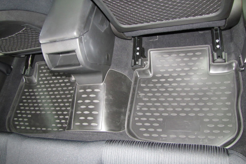 Коврики в салон Subaru Legacy V (B14) 2009-2012 Седан, полиуретан Element, Черный, Арт. NLC.46.09.210k
