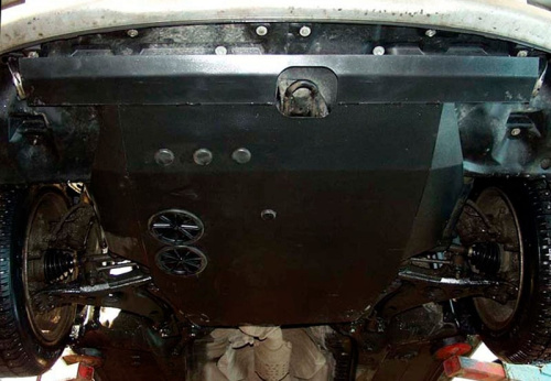 Защита картера двигателя и КПП Toyota Avensis I (T22) 1997-2000 Седан V-1,6; 1,8; 2,0; 2,0D Арт. 24.0030