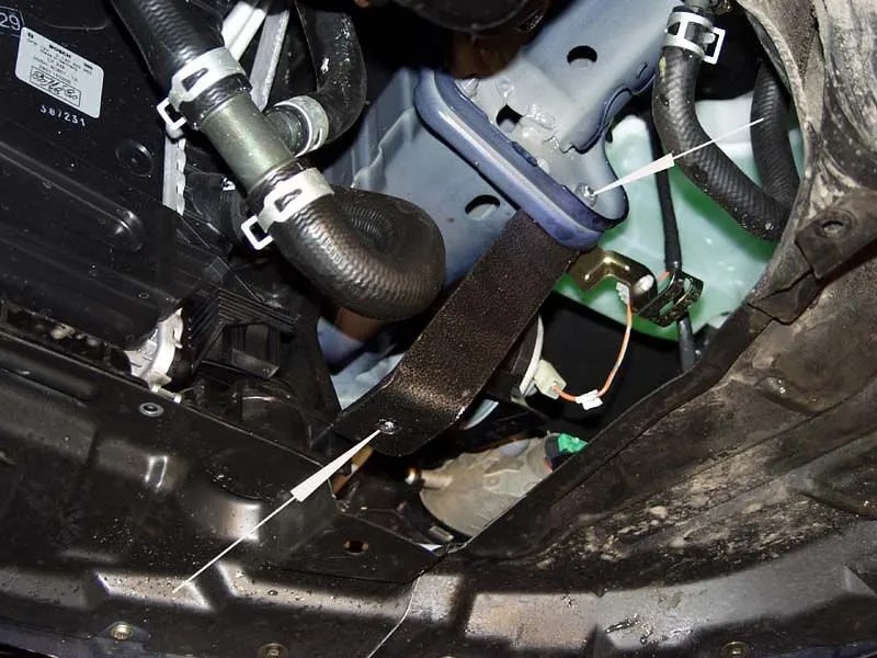Защита картера двигателя и КПП Mazda3 I (BK) 2003-2006 Седан V-1.6, 2.0 Арт. 121421