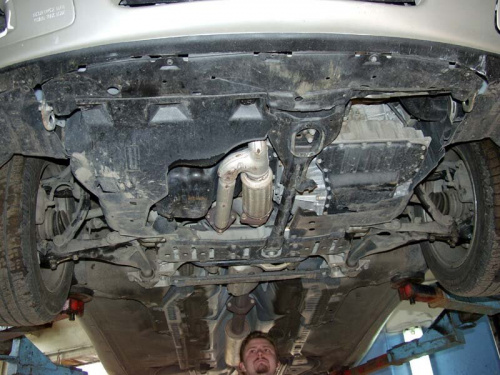 Защита картера двигателя и КПП Mazda Xedos 6 I (TA) 1992-2000 Седан V-1,6; 2,0; 2,3 Арт. 12.0137