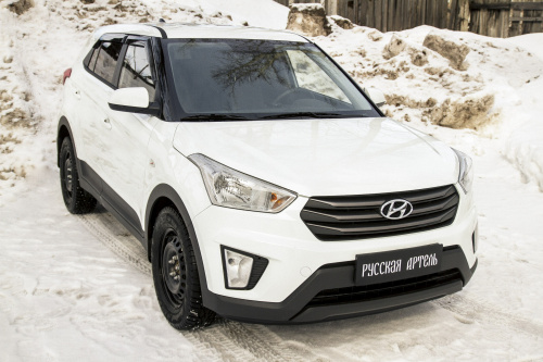 Hyundai Creta I 2016-2021 Накладки порогов Руская-Артель, арт. NH-151202