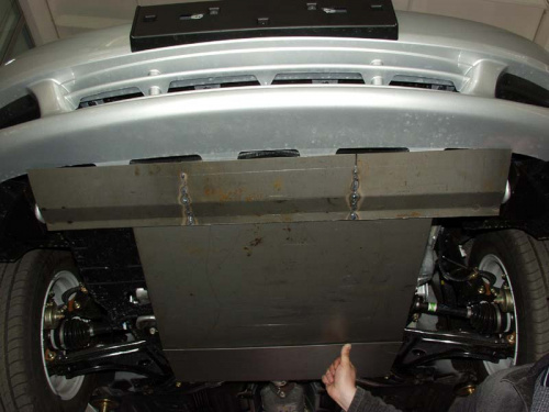 Защита картера двигателя и КПП Daewoo Tacuma I 2004-2008 рестайлинг Минивэн V-1,8; 2,0 Арт. 06.0576