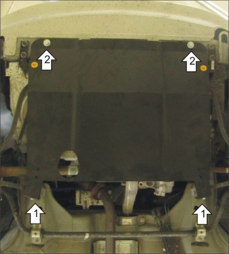 Защита картера двигателя и КПП LADA Granta I (2190) 2011-2018 Седан V-1,6 FWD Арт. 52114