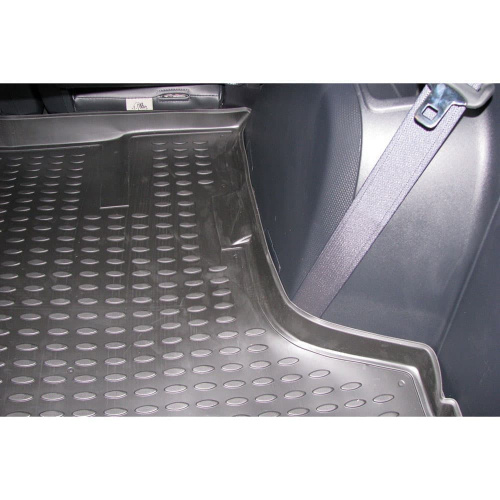 Коврик в багажник Citroen C-Crosser I 2007-2013 Внедорожник 5 дв., полиуретан Element, Черный, 2 уха, без сабвуфера Арт. NLC1014B13
