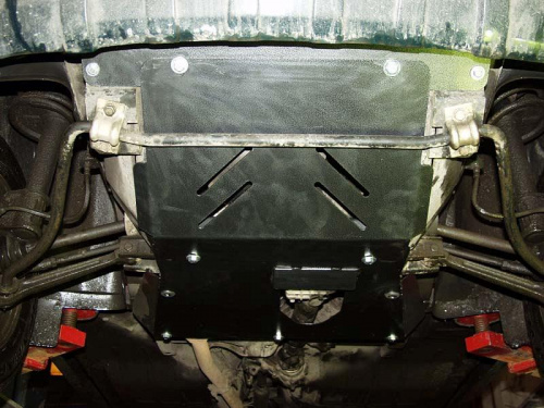 Защита картера двигателя и КПП ИЖ 2126 «Ода» 1990-2005 V-1,6; 1,7; 1,8 4WD  Арт. 27.0474