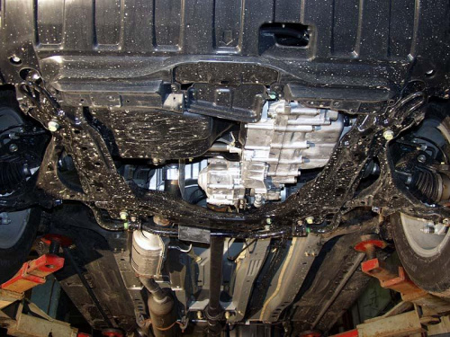 Защита картера двигателя и КПП Honda CR-V II 2001-2004 Внедорожник 5 дв. V-2,0; 2,2D Арт. 09.0707