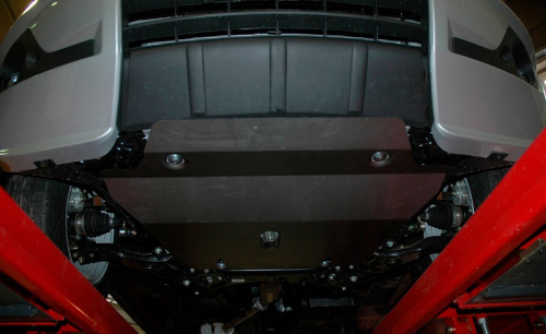 Защита картера двигателя и КПП Geely Emgrand X7 I 2011-2016 Внедорожник 5 дв. V-2.0 MT Арт. 28.2525