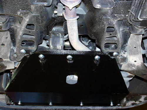 Защита картера двигателя и КПП Daewoo Lanos 1997-2008 Хэтчбэк 5 дв. V-1,3; 1,5; 1,6 Арт. 06.0106