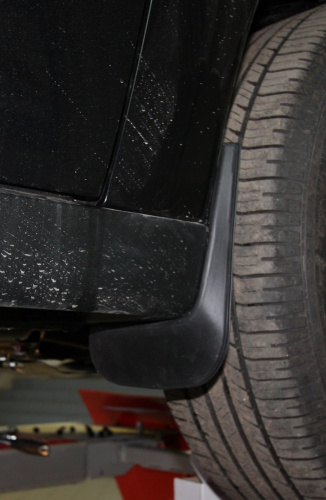 Брызговики Mitsubishi Outlander III 2012-2014, передние, полиуретан Арт. FROSCH3528F13
