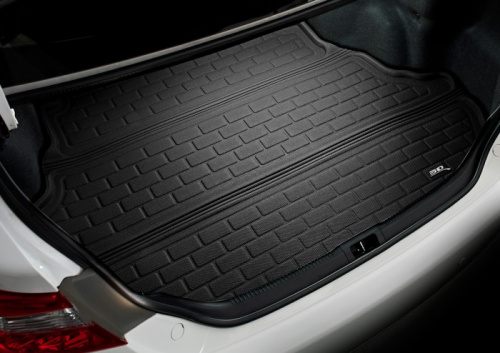 Коврик в багажник Lexus RX IV 2015-2019, 3D ткань Sotra Lux, Черный, Арт. ST 72-00050