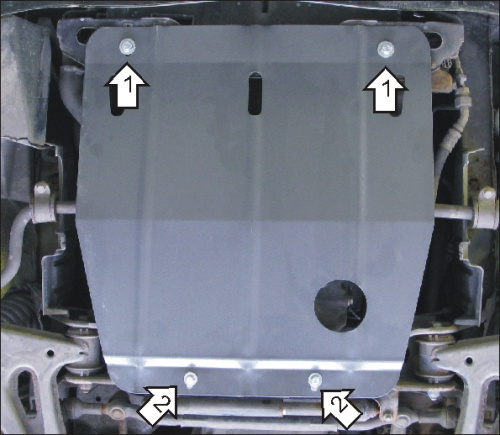 Защита картера двигателя Mercedes-Benz C-Класс I (W202) 1993-1997 Седан V-2.0, 2.1 RWD Арт. 01203