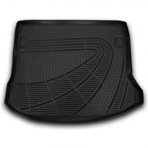 Коврик в багажник LADA Largus I 2012-2021 Универсал, полиуретан Element, Черный, 5 мест, длинный Арт. E700250E1