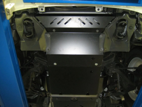 Защита картера двигателя Toyota Fortuner I 2005-2015 Внедорожник 5 дв. V-2,5D, 3,0 TD AT Арт. 24.1157 V2 Toyota
