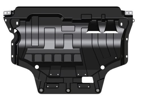 Защита картера двигателя и КПП Skoda Kodiaq I 2016-2022 V-2,0 TSI DSG 4wd Арт. 21.3333
