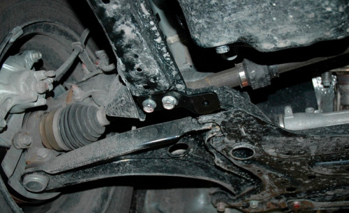 Защита картера двигателя и КПП Mitsubishi Outlander III 2012-2014 V-2,0, 2,4 CVT 2/4wd Арт. 14.2580