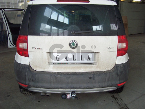 Фаркоп Skoda Yeti I 2009-2014 Внедорожник 5 дв. 2WD/4WD GALIA Арт. S098C
