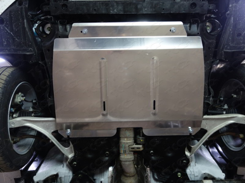 Защита картера двигателя и КПП Infiniti JX I 2012-2014 Внедорожник 5 дв. Арт. ZKTCC00007