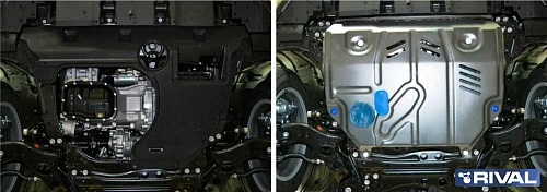Защита картера двигателя и КПП Lexus NX I 2014-2017 V - 2.0 (150л.с.) NX200 Арт. 33332111