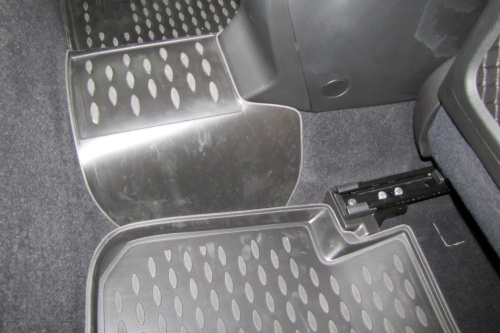 Коврики в салон Subaru Legacy V (B14) 2009-2012 Седан, полиуретан Element, Черный, Арт. NLC.46.09.210k