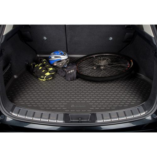 Коврик в багажник Kia K5 III 2019- Седан, полиуретан Element, Черный, Арт. ELEMENTA0N113B10
