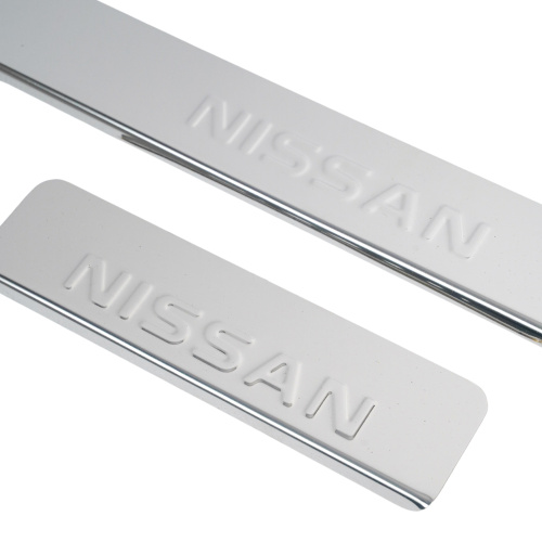 Nissan Terrano III 2014- Накладки порогов ЛАДЬЯ, арт. 014.14.981