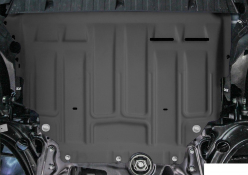 Защита картера двигателя и КПП Volkswagen Taos 2020-2023 Внедорожник 5 дв. V - 1.4 (150л.с.) Арт. AM.5127.1