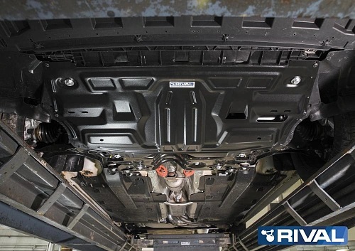 Защита картера двигателя и КПП SEAT Ibiza IV (6J) 2008-2012 Хэтчбэк 5 дв. V-все Арт. 11158421